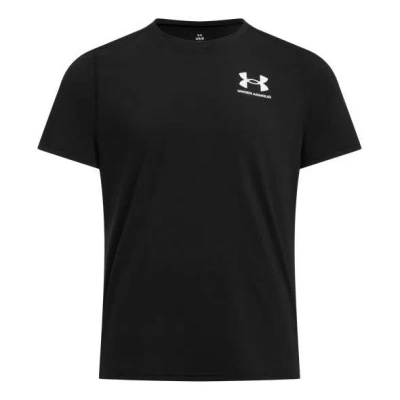 Under Armour Heatgear Fitted T-shirt 'black White'