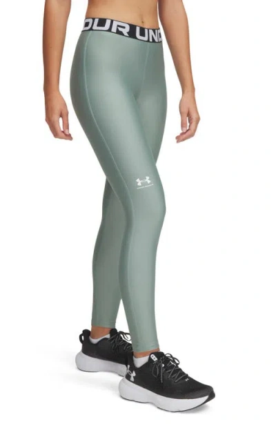 Under Armour Heatgear® Leggings In Green