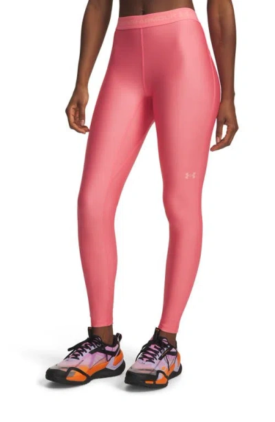 Under Armour Heatgear® Leggings In Pink