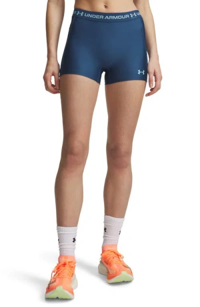 Under Armour Heatgear® Shorty 3-inch Shorts In Blue
