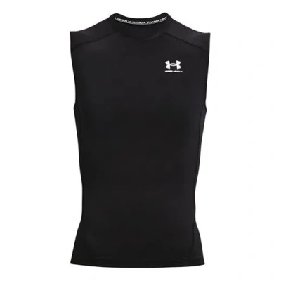 Under Armour Heatgear Sleeveless Shirts 'black' In Brown