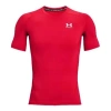 Under Armour Mens  Heatgear Armour Compression Short Sleeve Football T-shirt In Red
