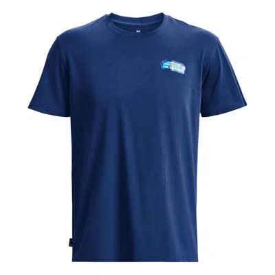 Under Armour Heavyweight T-shirt 'blue'