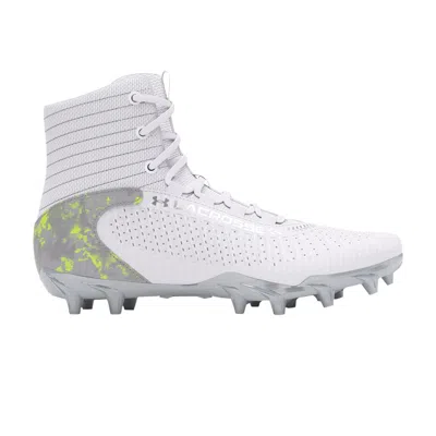 Pre-owned Under Armour Highlight 2 Mc Jr 'white Metallic Silver' | Grey | Kid's Size 6