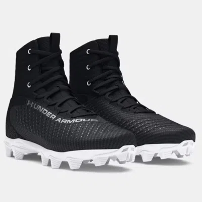Under Armour Highlight 2 Rm 3027300-001 Mens Black Silver Football Cleats Uwu516 In Multi