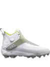 Under Armour Highlight Hammer Mc "white/metallic Silver" Cleats In White