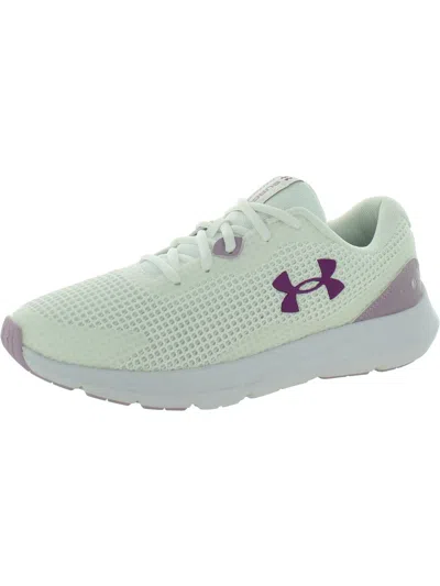 Under Armour Hovr Infinite 3 Mens Performance Running Smart Shoes In Purple