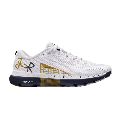 Pre-owned Under Armour Hovr Infinite 5 Collegiate 'university Of Notre Dame' | White | Men's Size 16