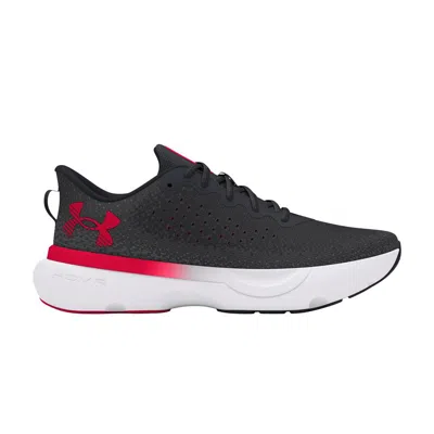 Pre-owned Under Armour Hovr Infinite 'castlerock Red' In Black