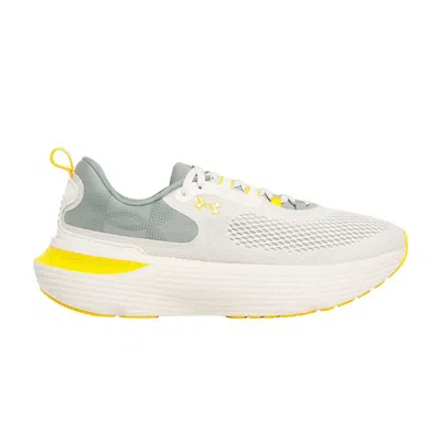 Pre-owned Under Armour Hovr Infinite Elite 2 'stone Silica Green Gold' | Cream | Men's Size 8 In White