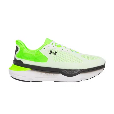 Pre-owned Under Armour Hovr Infinite Pro 2 'white Hyper Green' | Men's Size 9.5
