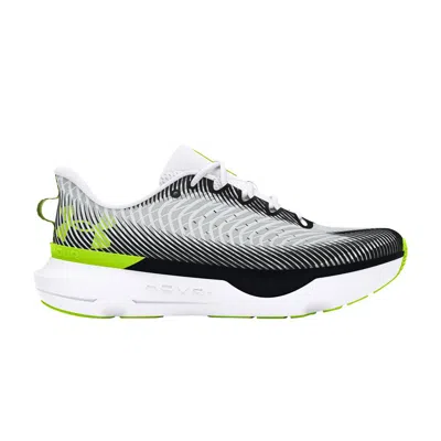 Pre-owned Under Armour Hovr Infinite Pro 'white High Vis Yellow'