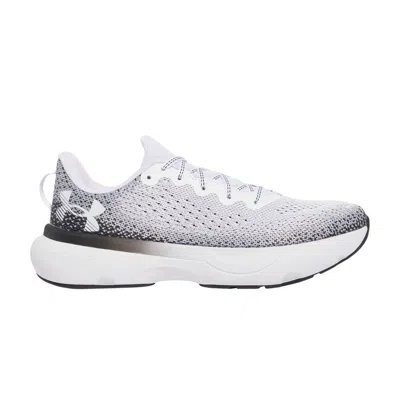 Pre-owned Under Armour Hovr Infinite 'white Black' | Men's Size 9.5