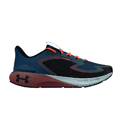 Pre-owned Under Armour Hovr Machina 3 Storm 'petrol Blue Orange'
