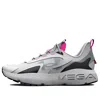 Under Armour Hovr Mega 2 Mvmnt 'grey Rebel Pink' In Gray