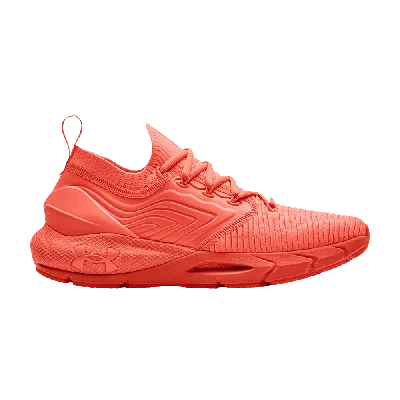 Pre-owned Under Armour Hovr Phantom 2 Intelliknit 'electric Tangerine' In Red