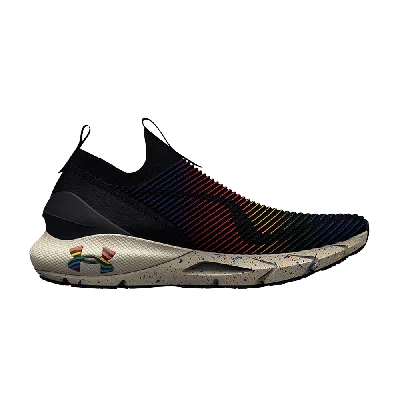 Pre-owned Under Armour Hovr Phantom 2 Intelliknit Slip 'pride' In Black