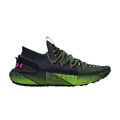 Pre-owned Under Armour Hovr Phantom 3 Amp 'black Lime Surge'