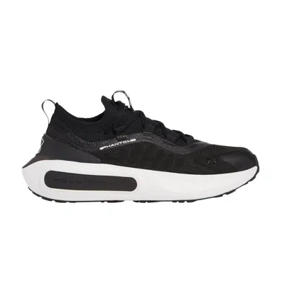 Pre-owned Under Armour Hovr Phantom 4 Gs 'black Castlerock White' | Kid's Size 5.5