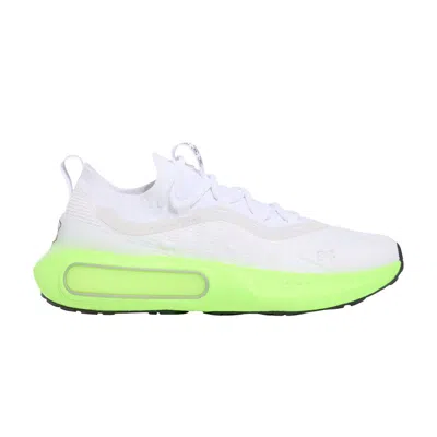 Pre-owned Under Armour Hovr Phantom 4 'white Hyper Green' | Men's Size 12.5