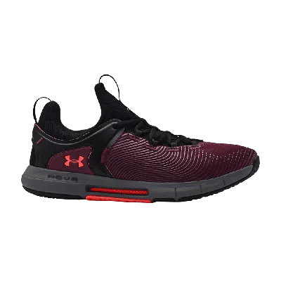 Pre-owned Under Armour Hovr Rise 2 'dark Maroon Black' In Red