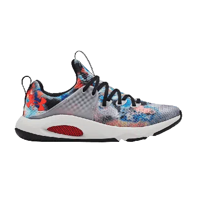 Pre-owned Under Armour Hovr Rise 3 Printed 'concrete Halo Grey'