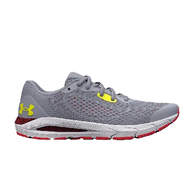 Pre-owned Under Armour Hovr Sonic 5 Gs 'mod Grey Bolt Red'