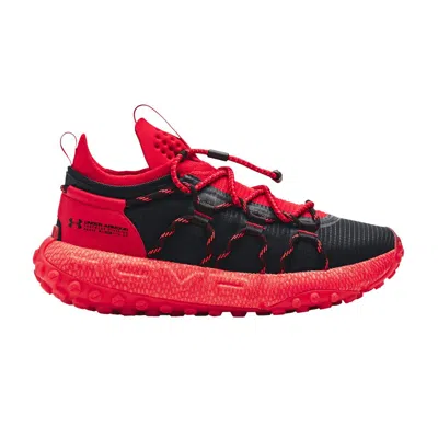 Pre-owned Under Armour Hovr Summit Fat Tire Cuff 'black Red'