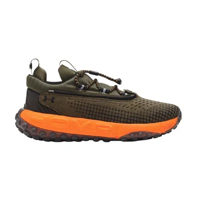 Pre-owned Under Armour Hovr Summit Fat Tire Delta 'marine Green Formula Orange'