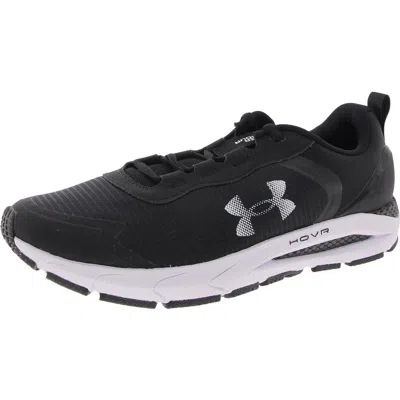 Under Armour Hovr Womens Fitness Workout Running Shoes In Black