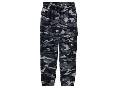 Under Armour Hundo Printed Cargo (big Kid) Boy's Workout Black: Sm (8 Big Kid) One Size In Multi