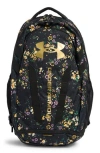 Under Armour Hustle 5.0 Backpack In Black