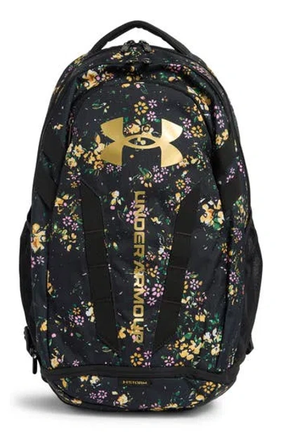 Under Armour Hustle 5.0 Backpack In Black