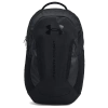 Under Armour Hustle 6.0 Backpack In Black/black/black