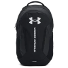 Under Armour Hustle 6.0 Backpack Black In Black/black/white