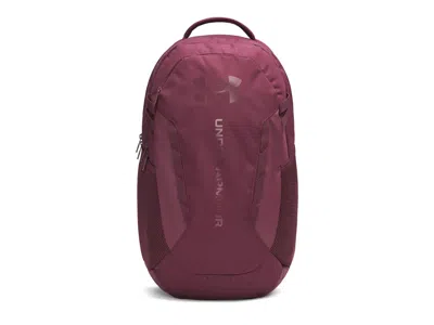 Under Armour Hustle 6.0 Backpack In Burgundy
