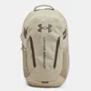 Under Armour Hustle 6.0 Backpack Khaki Base In Brown
