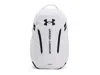 Under Armour Hustle 6.0 Backpack In White