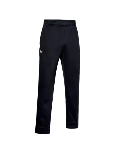Under Armour Hustle Fleece Track Pants In Black