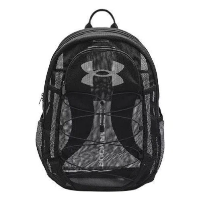 Under Armour Hustle Mesh Backpack 'black Grey'
