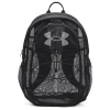 Under Armour Hustle Mesh Backpack In White/black