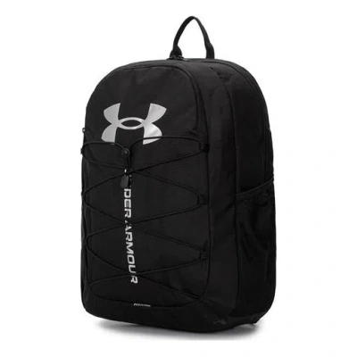 Under Armour Hustle Sport Backpack 'black Silver' In Multi
