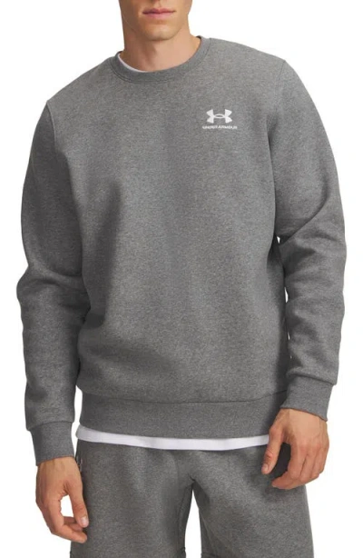 Under Armour Icon Fleece Crewneck Sweatshirt In Multi