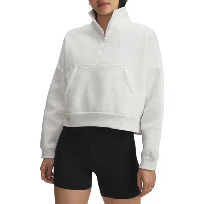UNDER ARMOUR UNDER ARMOUR ICON FLEECE HALF ZIP PULLOVER