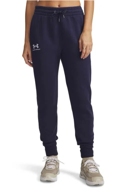 Under Armour Icon Fleece Joggers In Blue