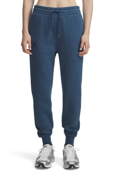 Under Armour Icon Fleece Joggers In Blue