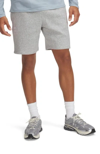 Under Armour Mens  Essential Fleece Shorts In Mod Gray/white