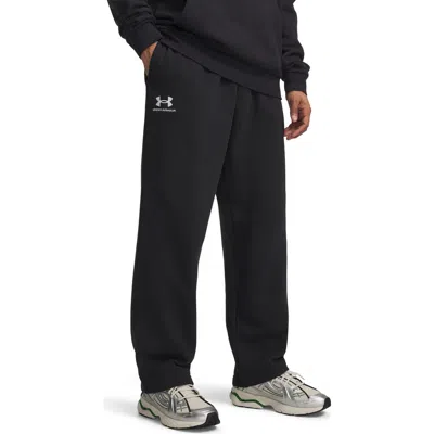 Under Armour Icon Fleece Sweatpants In Black