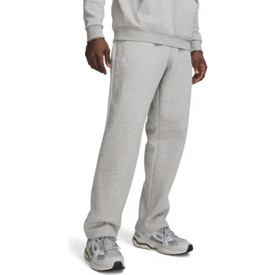 Under Armour Icon Fleece Sweatpants In Gray