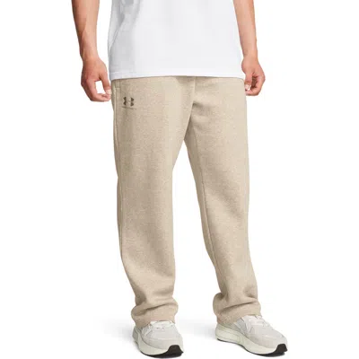 Under Armour Icon Fleece Sweatpants In Neutral
